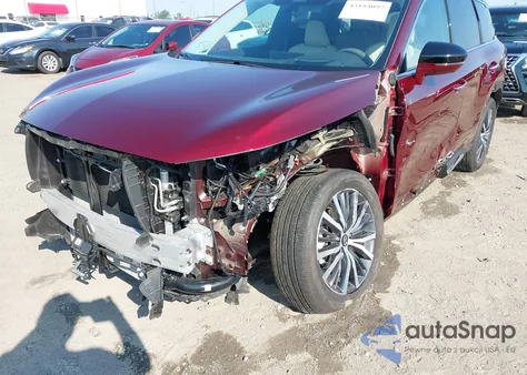 2025 Infiniti Qx60 Sensory Awd from USA, damaged, VIN 5N1AL1GS1SC354552